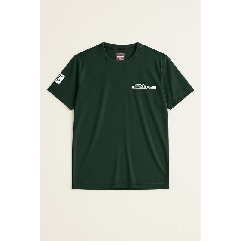 Jamclo Originals Men’s Dry Fit Logo Activewear Tee Shirt