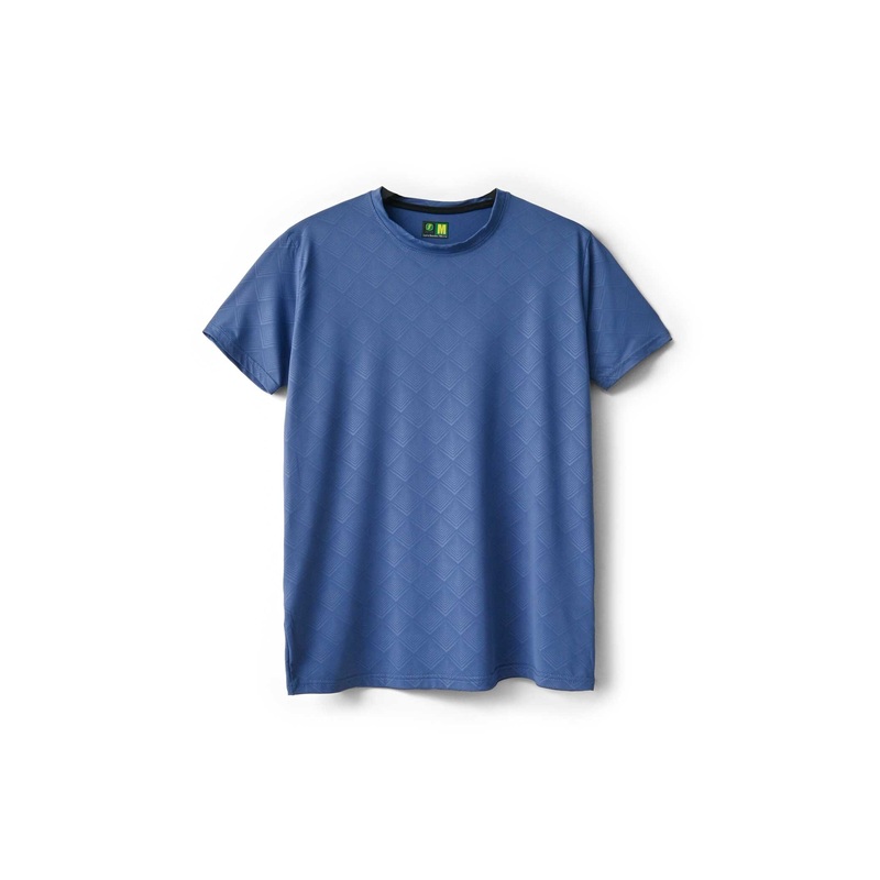 Jay Cee Men’s Textured Dry Fit Activewear Tee Shirt