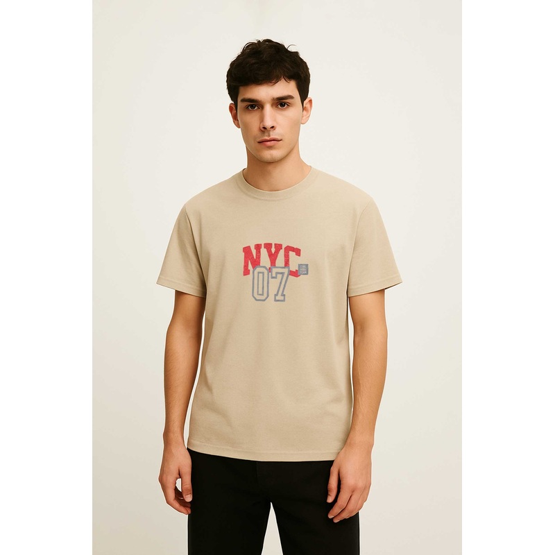 Max 21 Men’s NYC Crew Neck Tee Shirt