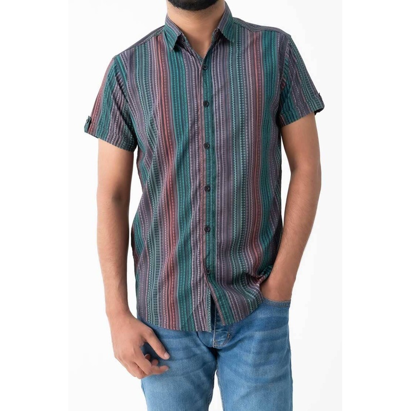 Scanners Men’s Printed Casual Shirt