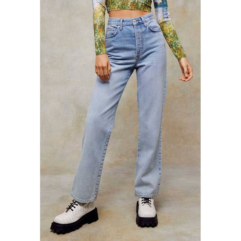 TS Women’s High Rise Straight Fit Denim