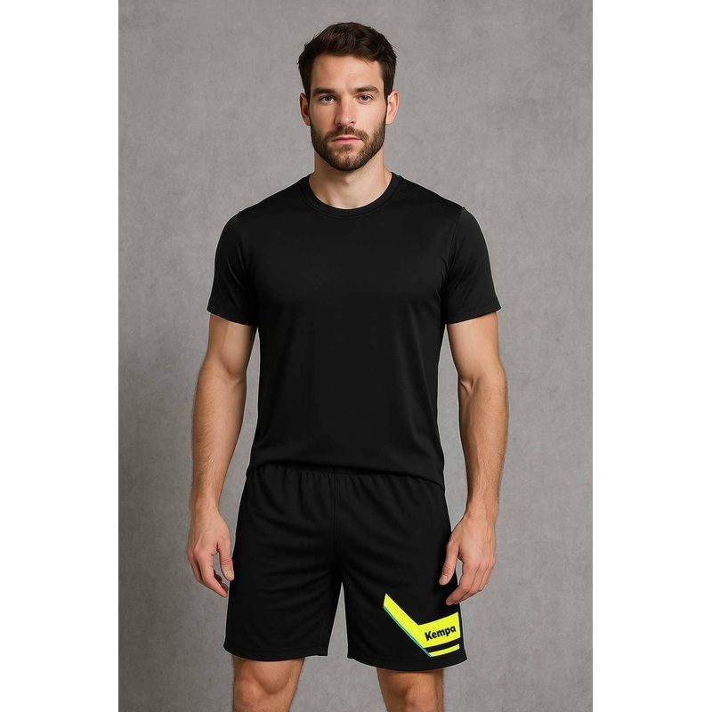 KMP Men’s Logo Printed Activewear Shorts