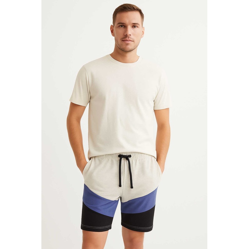 Max 21 Men’s Color Block Shorts
