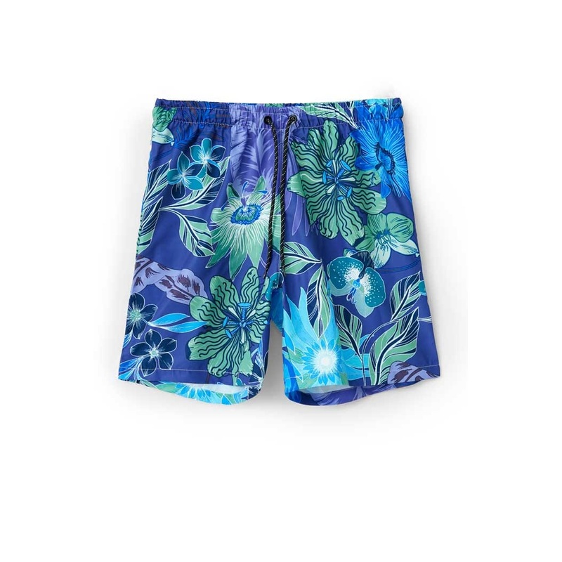 Men’s Activewear Tropical Paradise Swim Shorts