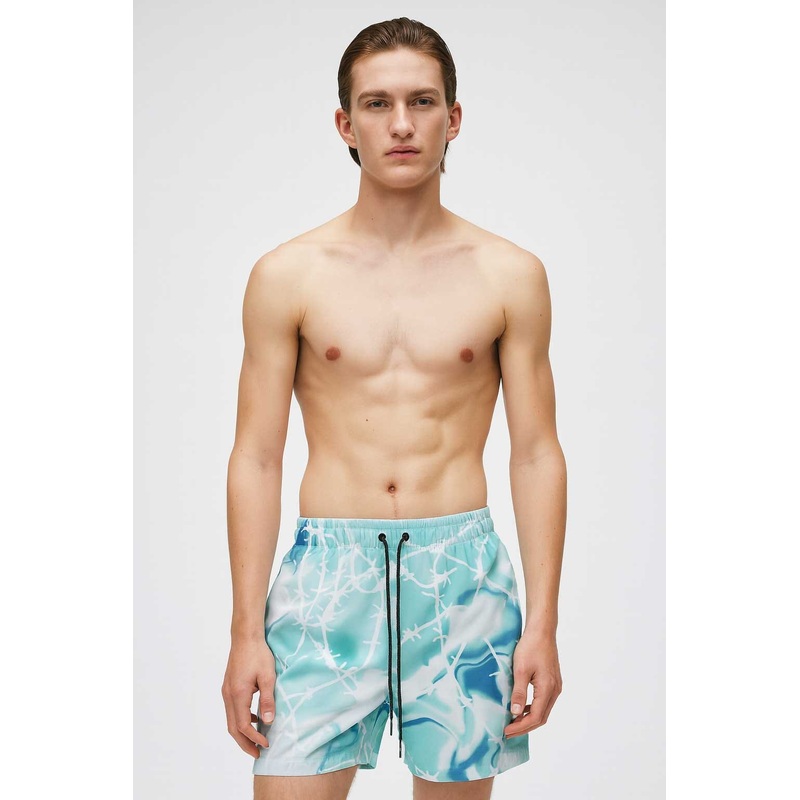 Men’s Ocean Wave Activewear Swim Shorts