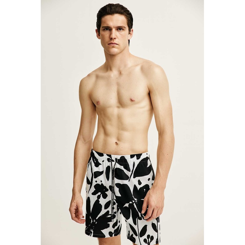 Men’s Printed Activewear Swim Shorts