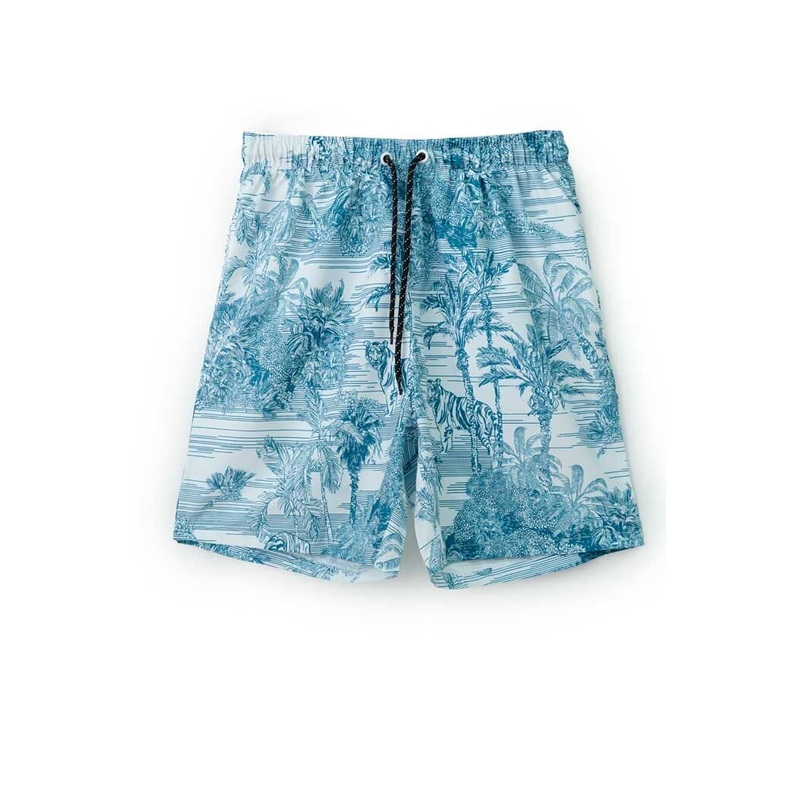 Men’s Tropical Activewear Swim Shorts