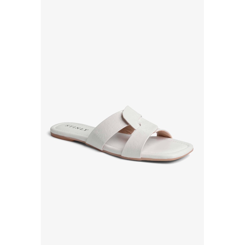 Stinly Womens Criss-Cross Flat Chappal