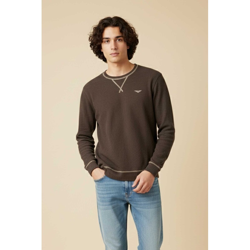Eternity Premium Men’s Waffle Knit Sweatshirt