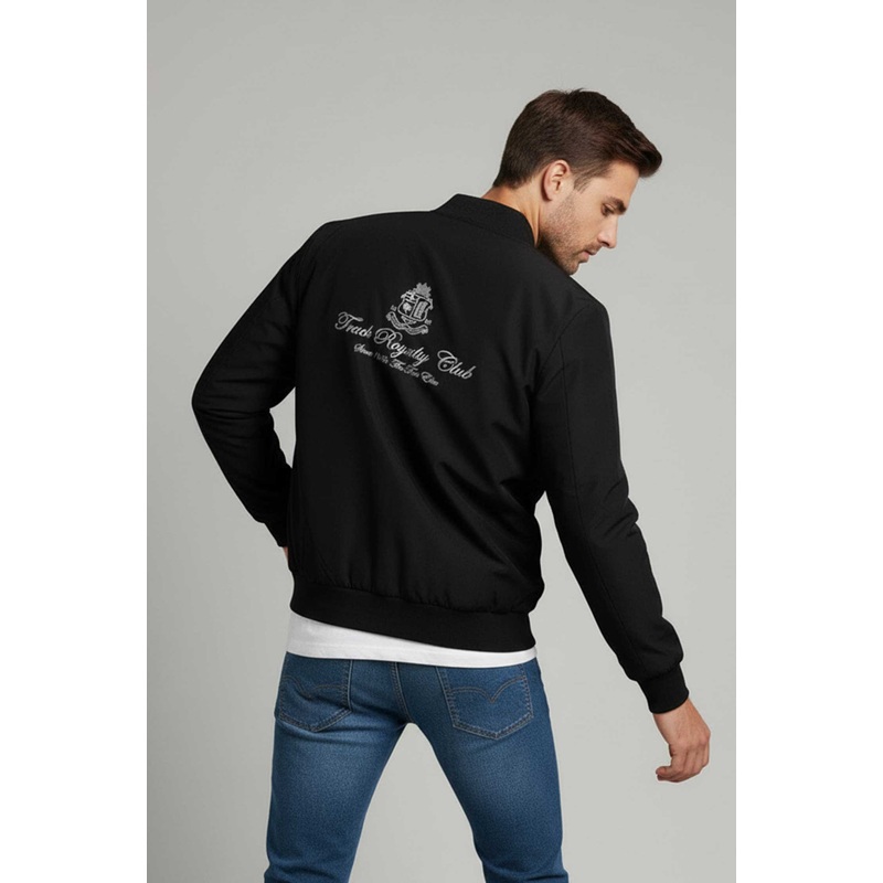 USQUARED Men’s Track Royalty Bomber Jacket