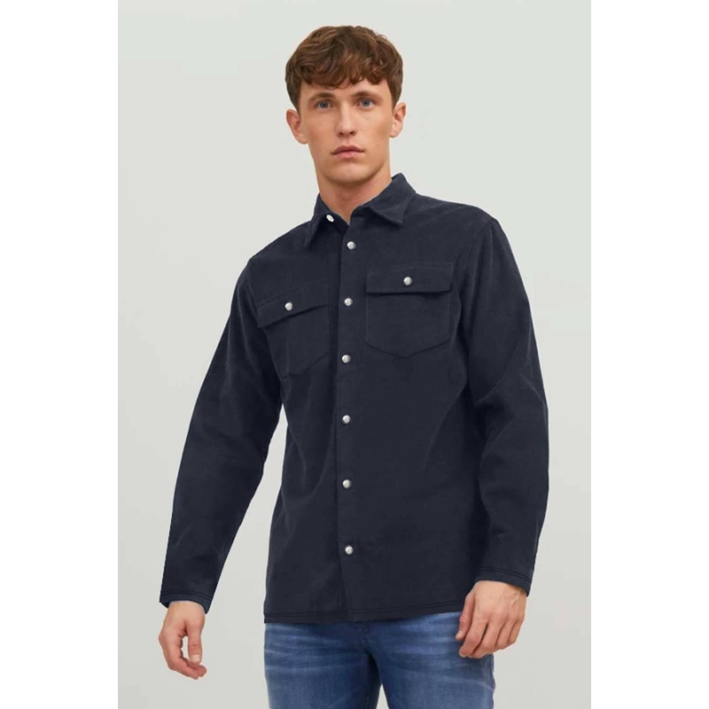 Max 21 Men’s Front Pockets Button Style Fleece Jacket