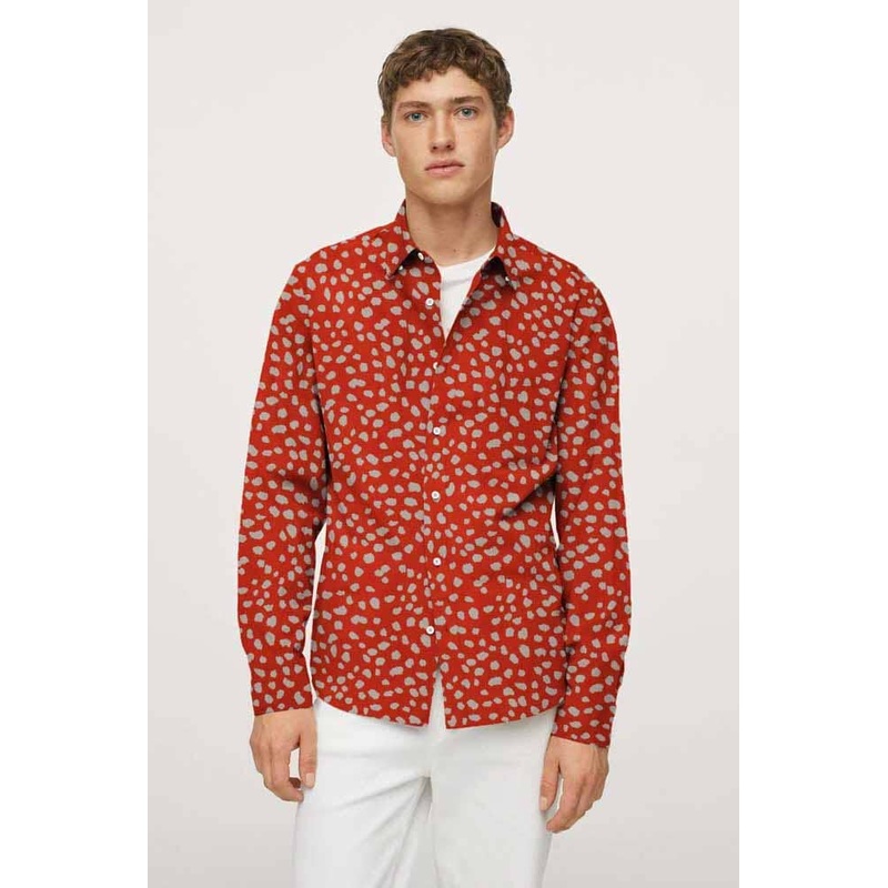 Nexoluce Men’s Holstebro Tailor Fit Casual Shirt