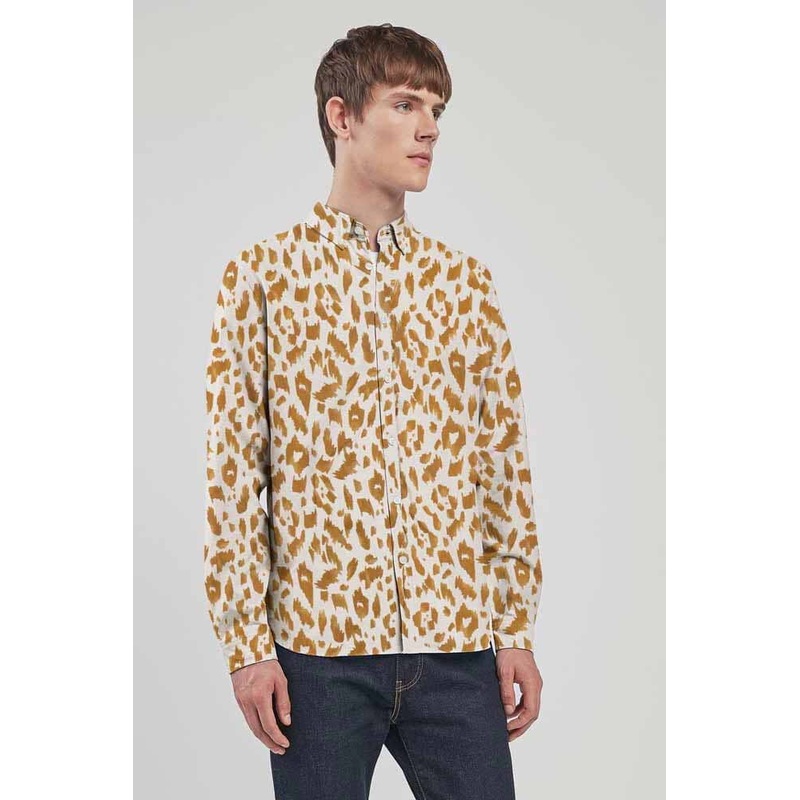 Nexoluce Men’s Kommune Tailor Fit Casual Shirt