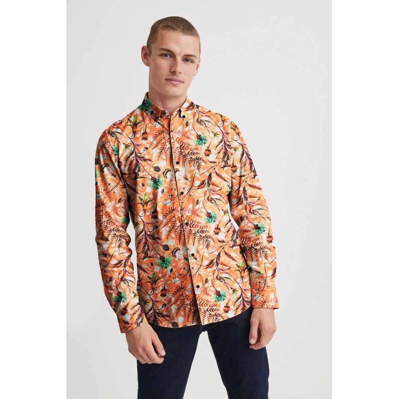 Nexoluce Men’s Okahandja Tailor Fit Casual Shirt