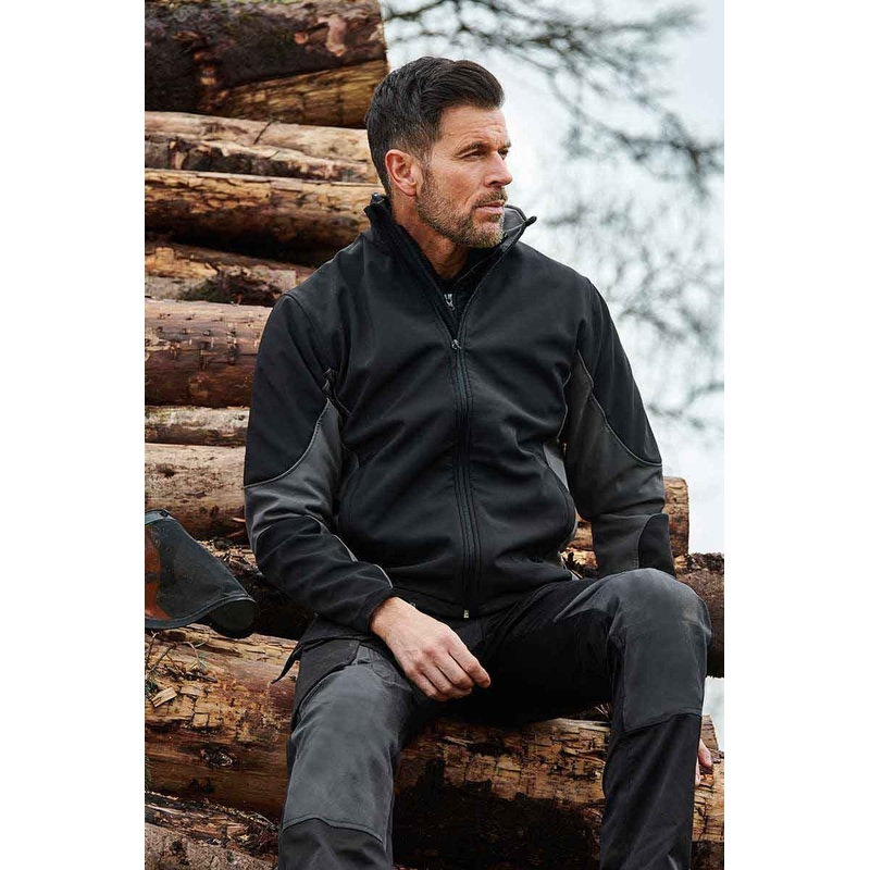 Axinite Men’s AX84 Granite  Soft Shell Jacket