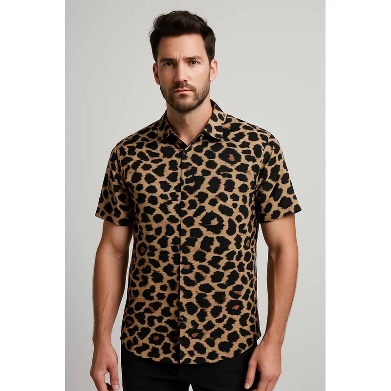Gravity Men’s Tiger Casual Shirt