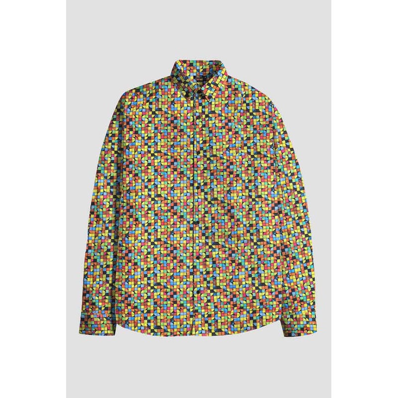 Nexoluce Men’s Mariental Tailor Fit Casual Shirt