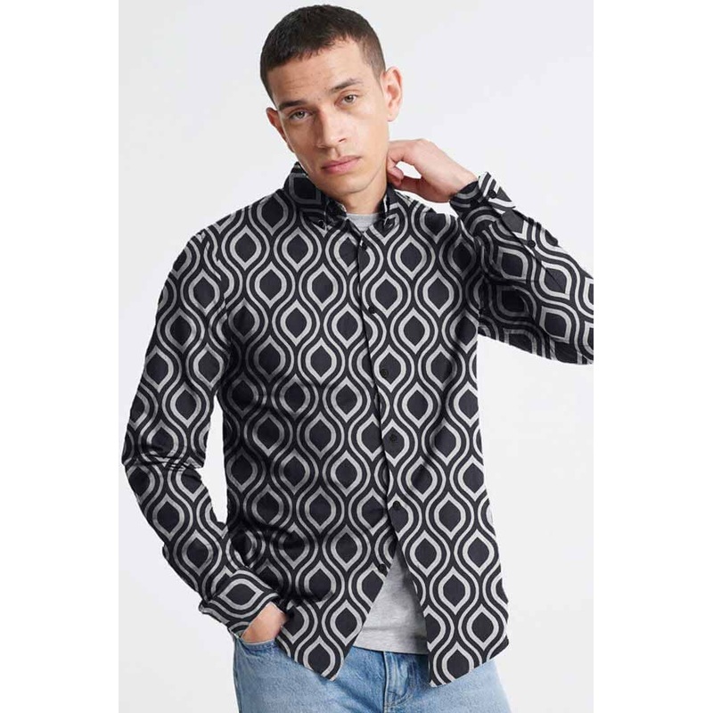 Nexoluce Men’s Nadur Tailor Fit Casual Shirt