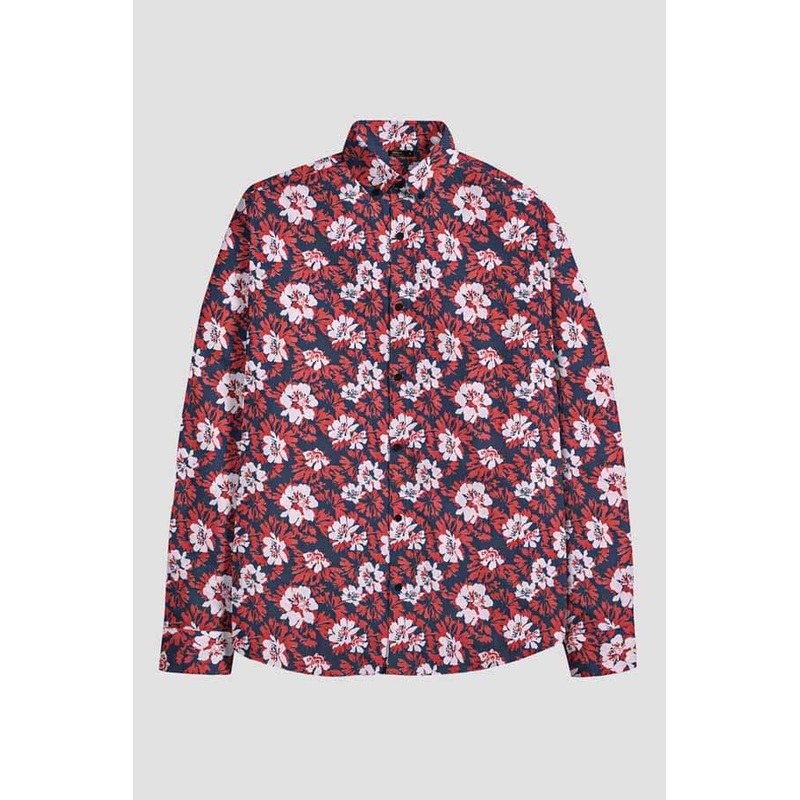 Nexoluce Men’s Shamkir Slim Fit Casual Shirt