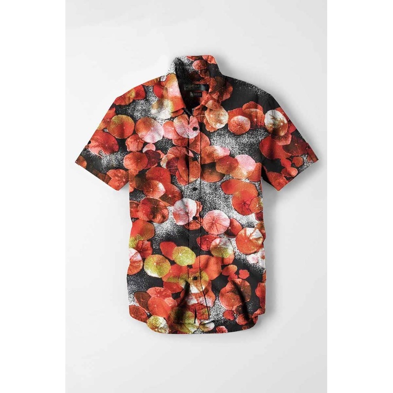 Nexoluce Men’s Slim Fit Rhodes Short Sleeve Casual Shirt