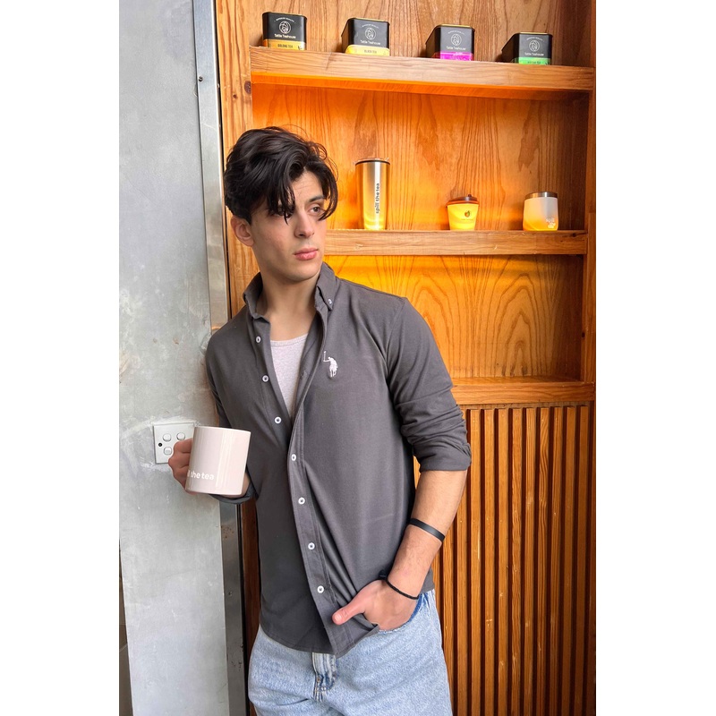 Polo Republica Men’s Essentials Knitted Casual Shirt