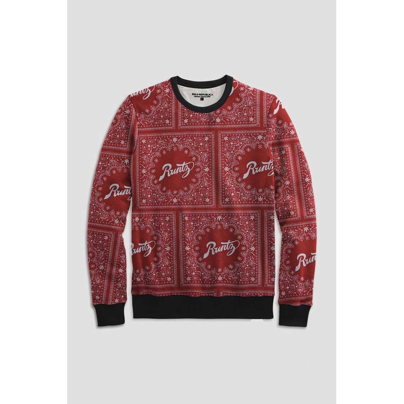 Polo Republica Men’s Lommel Multi Design Terry Sweat Shirt