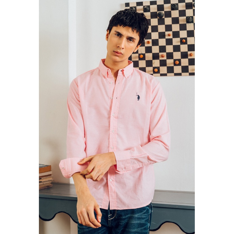 Polo Republica Men’s Premium Pony Embroidered Plain Casual Shirt III