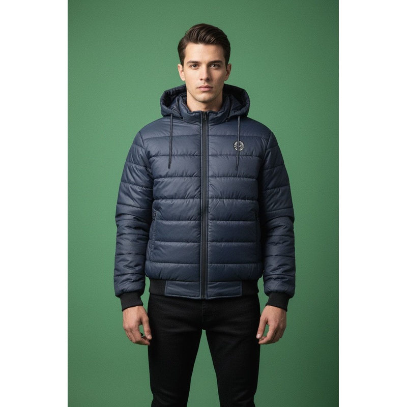Eternity Men’s Detachable Hooded Puffer Jacket