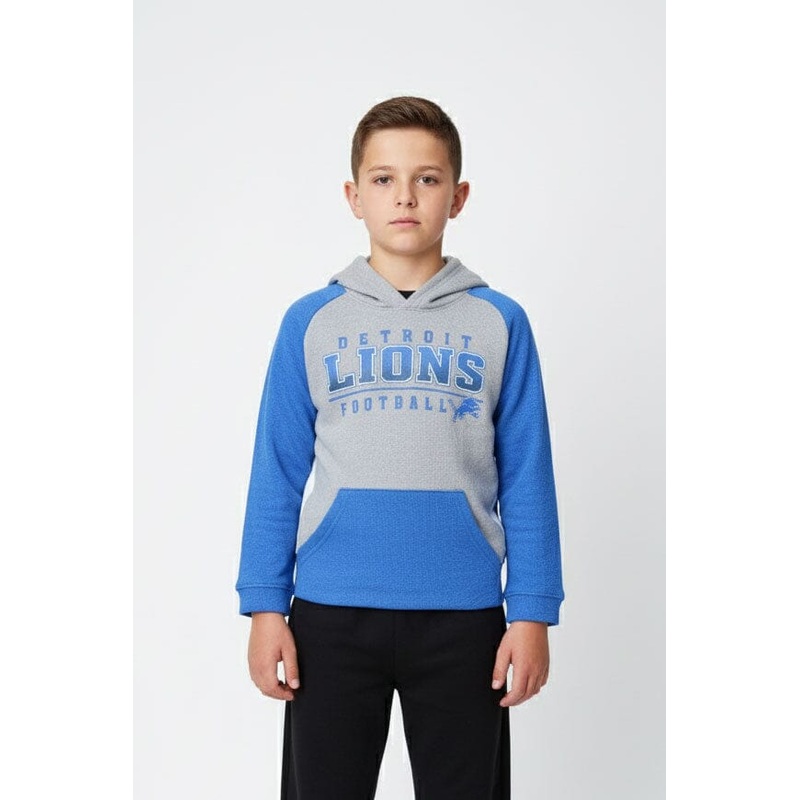 NFL Boy’s Lions Pullover Hoodie