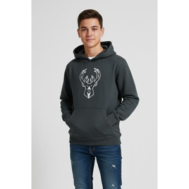 NHL Boy’s Bucks Basketball Pullover Hoodie