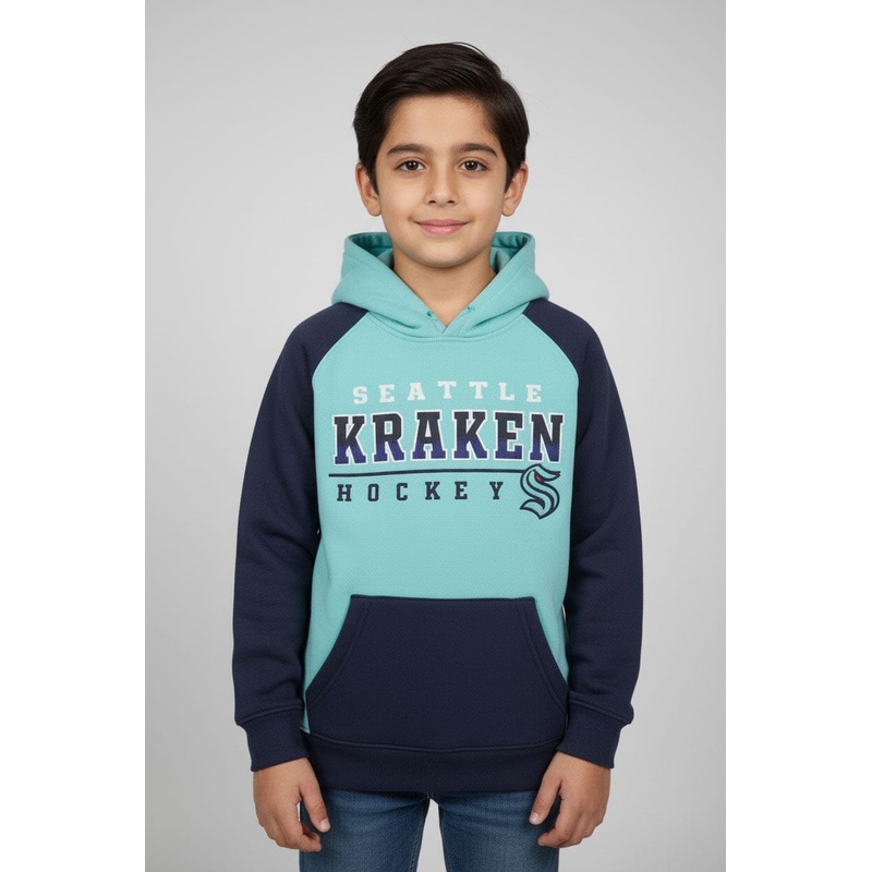 NHL Boy’s Kraken Pullover Hoodie