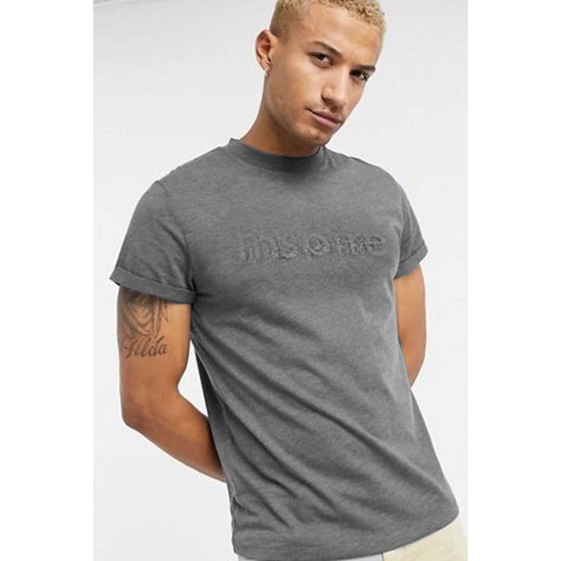 Max 21 Men’s Inspire Embossed Short Sleeves Tee Shirt