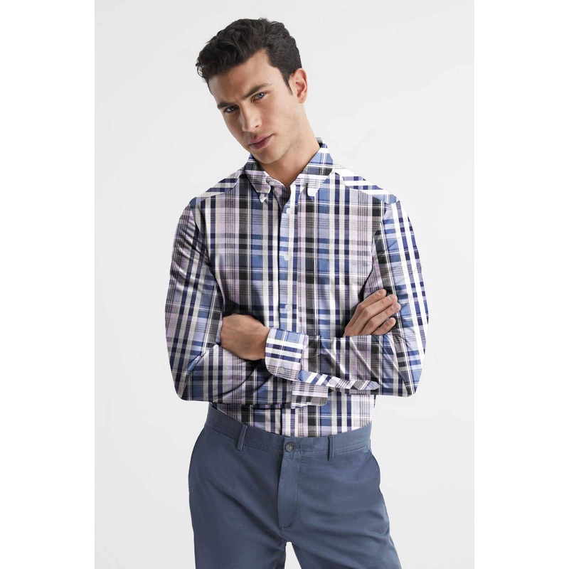 Eternity Men’s Praesto Slim Fit Casual Shirt