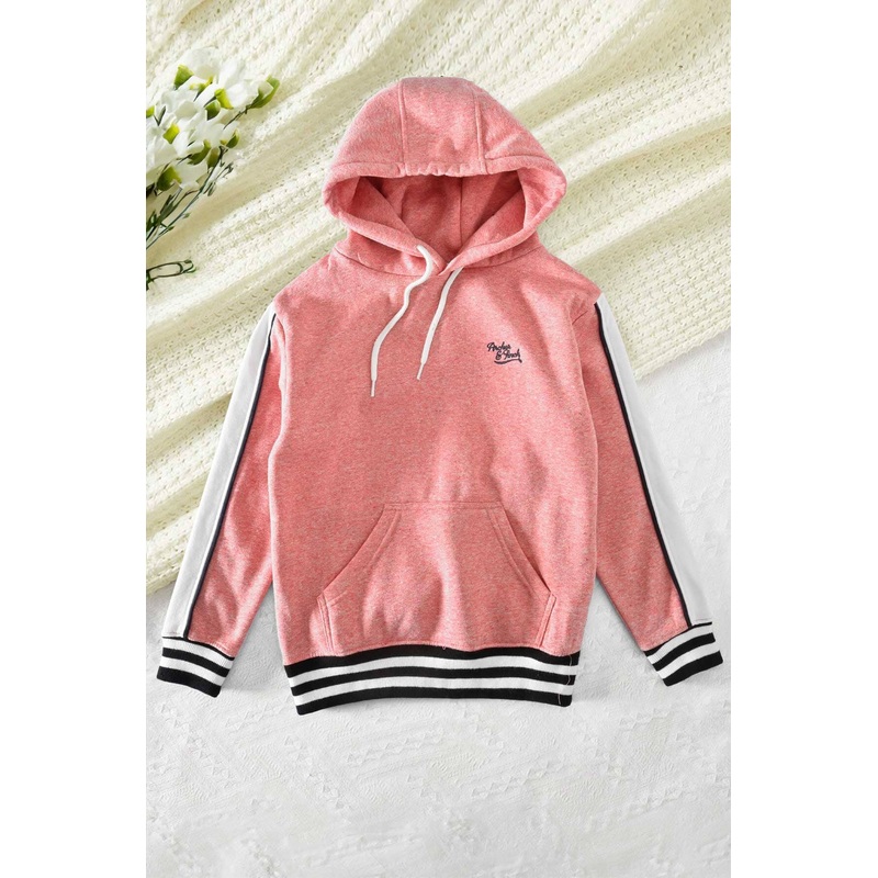 Archer & Finch Boy’s Logo Embroidered Fleece Pullover Hoodie