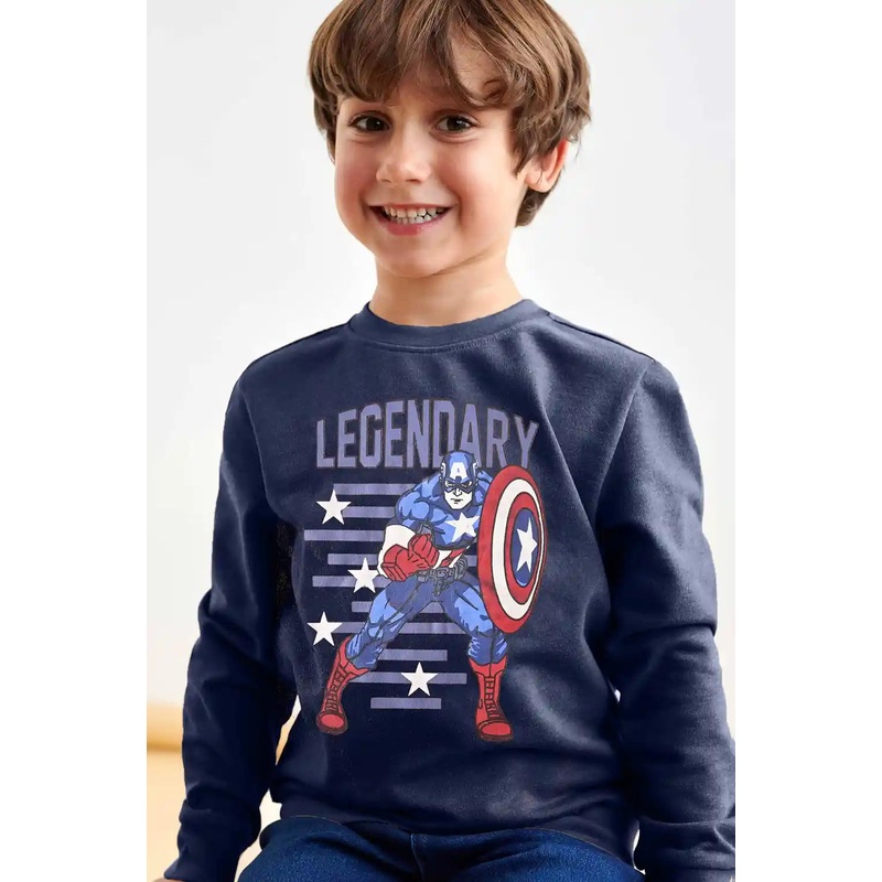 Minoti Kid’s Legendary Printed Fleece Sweat Shirt