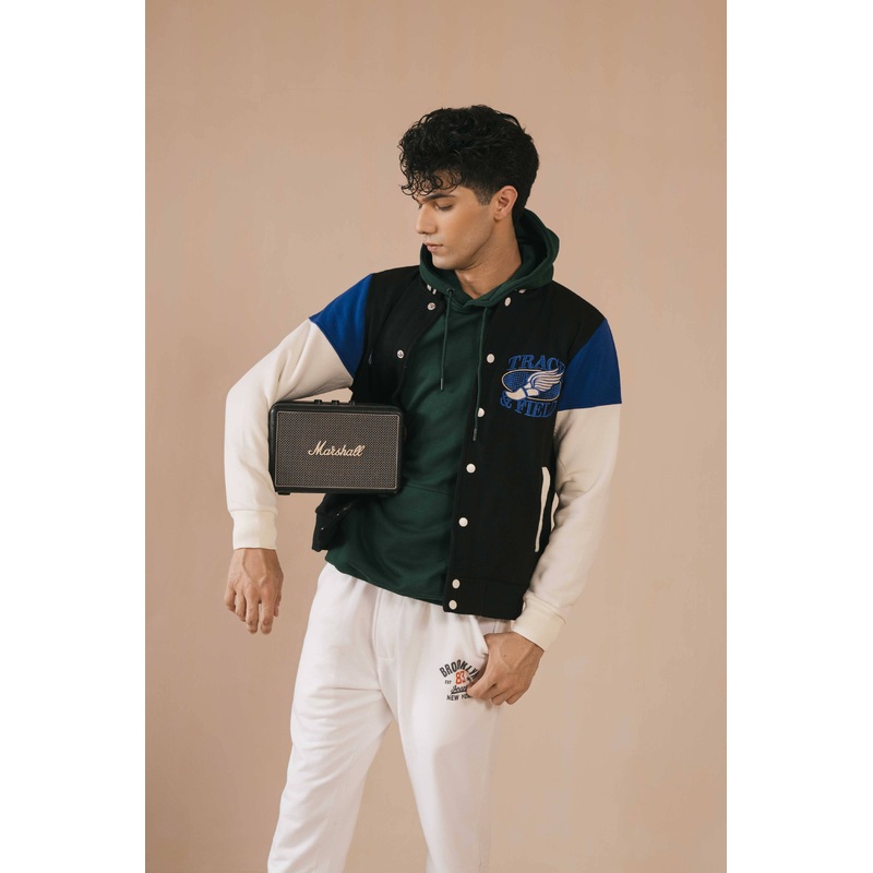 Primark Unisex Track & Field Baseball Varsity Jacket
