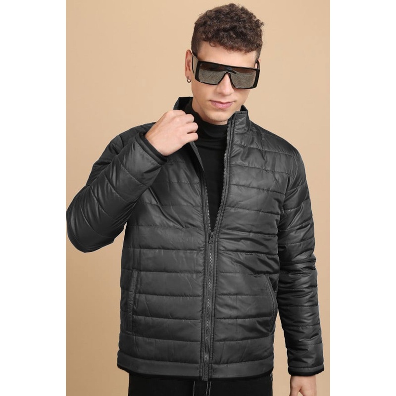 Burnt Soul Men’s Leuven Classic Puffer Jacket