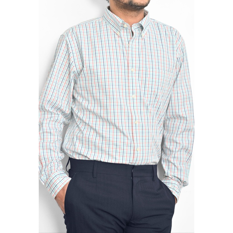 Cut Label Men’s Haderslev Check Design Formal Shirt