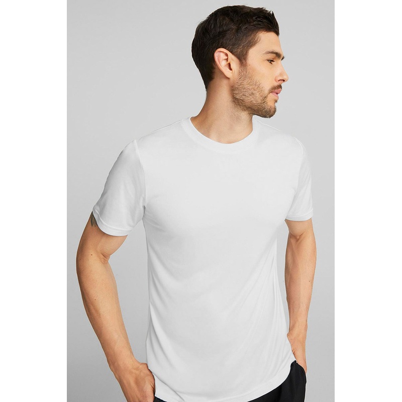 Fevlo Men’s Solid Design Activewear Classic Tee Shirt