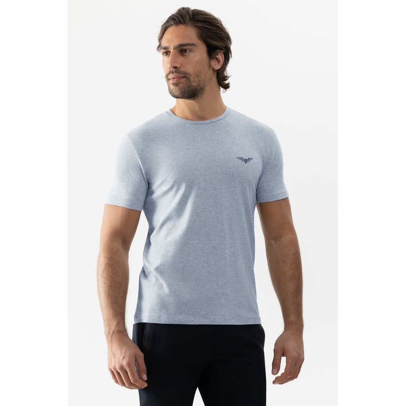 Eternity Men’s Logo Embroidered Crew Neck Classic Tee Shirt