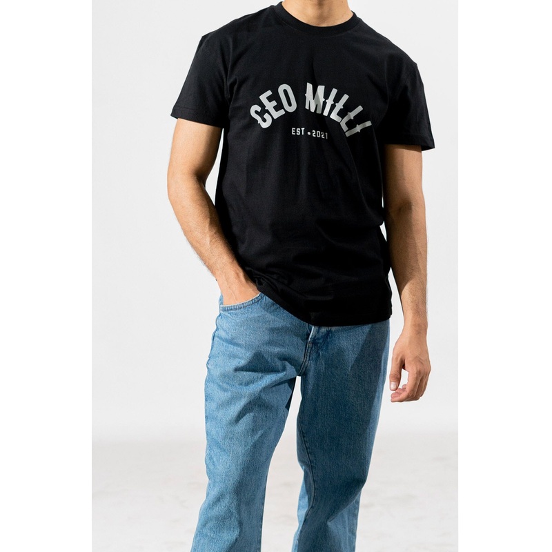 LE Men’s CEO Milli Printed Short Sleeve Tee Shirt