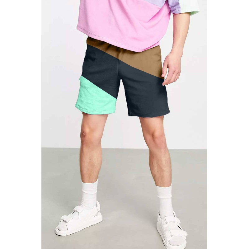 Max 21 Men’s Contrast Design Classic Shorts