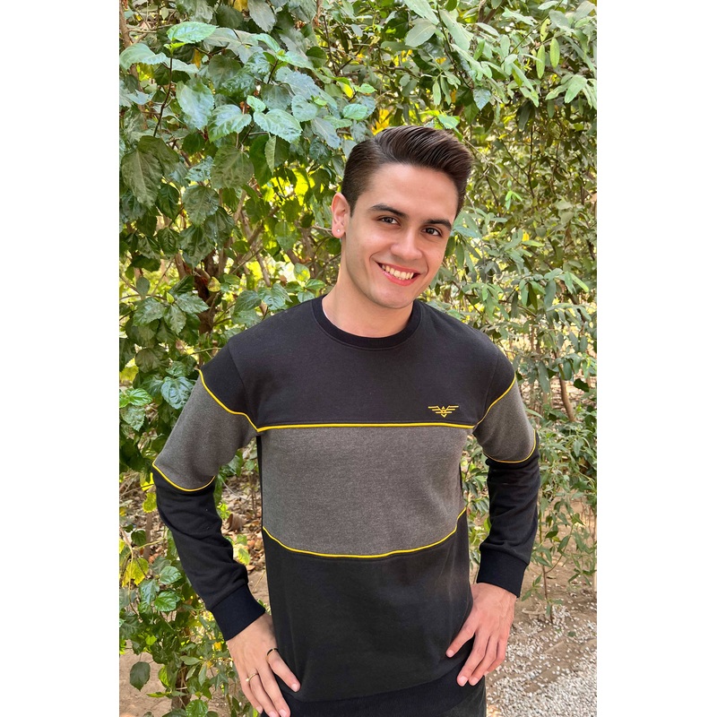 Eternity Premium Men’s Logo Embroidered Fleece Sweat Shirt