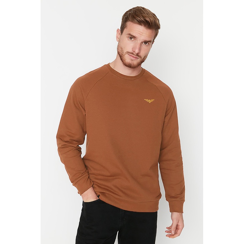 Eternity Premium Men’s Logo Embroidered Raglan Sleeve Sweat Shirt