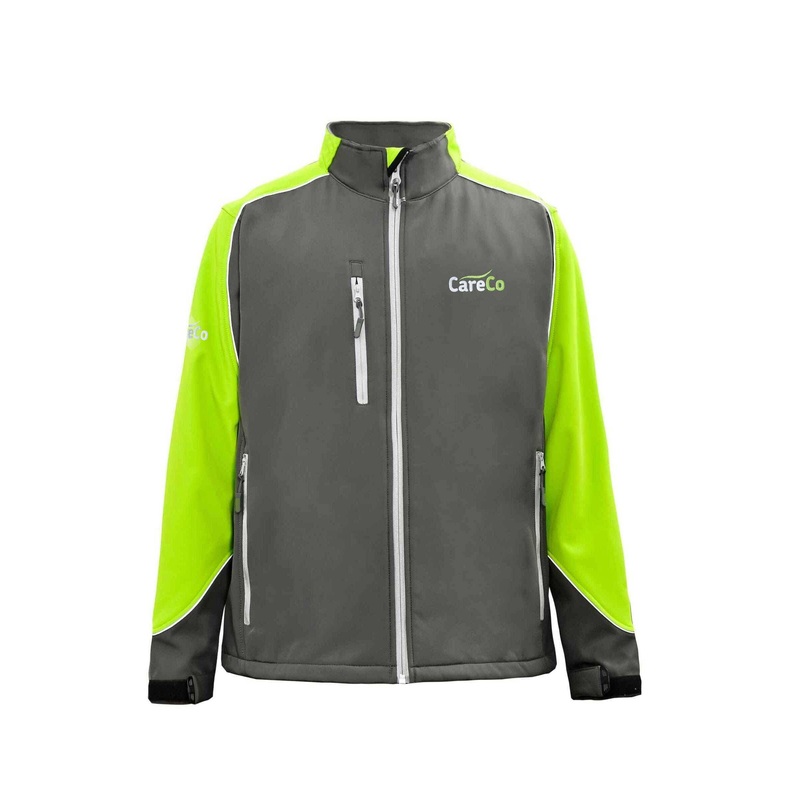 Men’s Contrast Shoulder Soft Shell Jacket