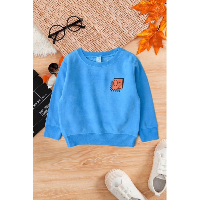 Rabbit Skins Kid’s 02 Printed Fleece Sweatshirt
