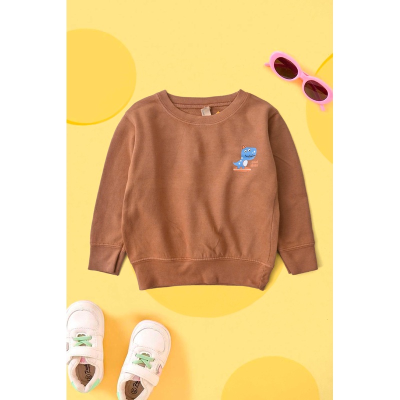 Rabbit Skins Kid’s Cool Skate Printed Fleece Sweatshirt