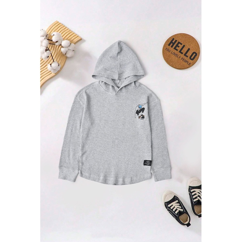 TH Boy’s Skateboard Printed Pullover Hoodie