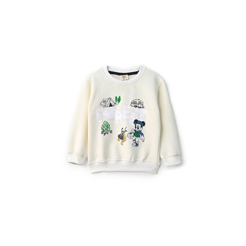 Baby Club Kid’s Forest Printed Fleece Sweat Shirt