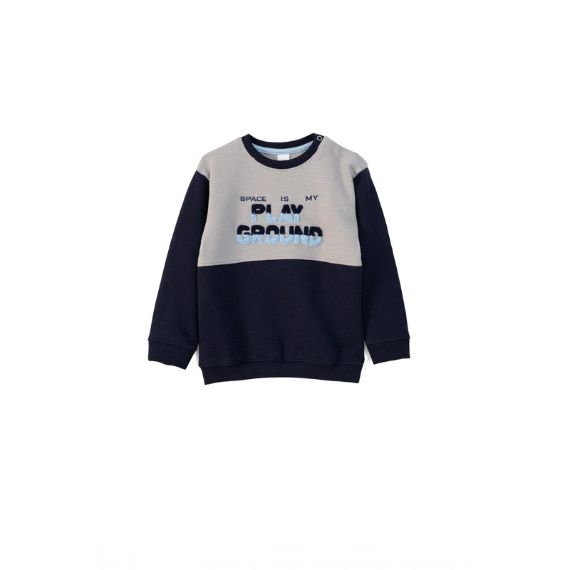 Kid’s Applique Play Ground Fleece Sweat Shirt